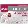 ABEIL Couette 4 SAISONS Satin De Coton 240x260cm