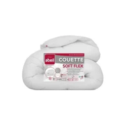 ABEIL Couette Aerelle Soft Flex - 240 X 260 - Blanc