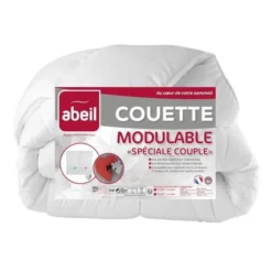 ABEIL Couette MODULABLE Spécial Couple 240x260cm
