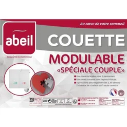 ABEIL Couette MODULABLE Spécial Couple 240x260cm -TODAY || DODO || Vision Soldes Boutique abeil couette modulable special couple 240x260cm 3087880022374 513847