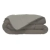 Couette Microfibre 400g/m² CALGARY Taupe & Lin 240x260cm
