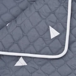 Courtepointe Bleu Foncé 220x240 Cm Tissu Matelassé à Ultrasons -TODAY || DODO || Vision Soldes Boutique courtepointe bleu fonce 220x240 cm tissu matelasse a ultrasons 8719883686660 587469