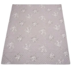 Courtepointe Taupe 170x210 Cm Tissu Matelassé à Ultrasons -TODAY || DODO || Vision Soldes Boutique courtepointe taupe 170x210 cm tissu matelasse a ultrasons 8719883686714 587503