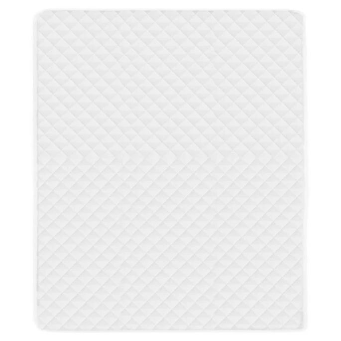 Couvre-matelas Matelassé Blanc 180x200 Cm Léger 4 Couvre-matelas Matelassé Blanc 180x200 Cm Léger – Image 4