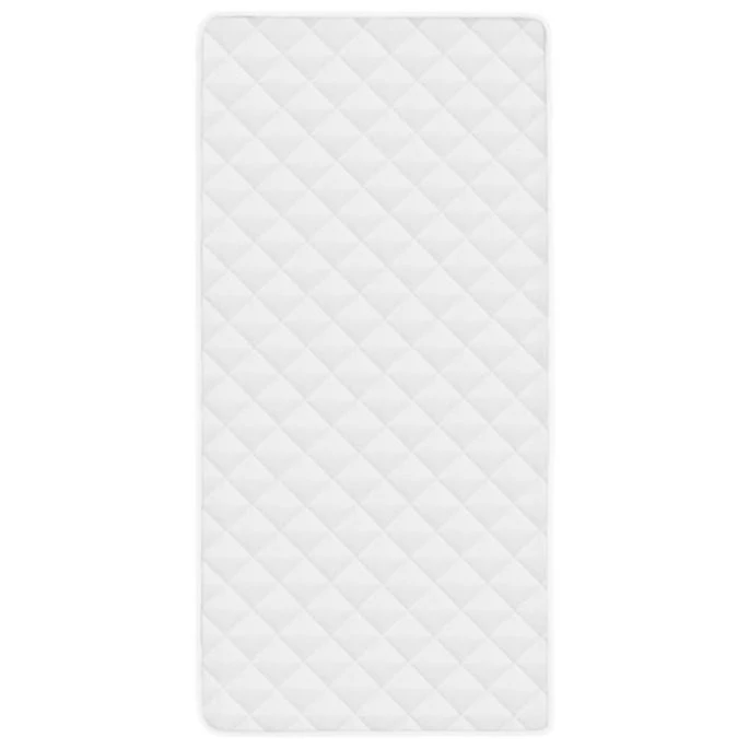 Couvre-matelas Matelassé Blanc 70x140 Cm Léger 4 Couvre-matelas Matelassé Blanc 70x140 Cm Léger – Image 4