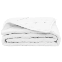 Couvre-matelas Matelassé Blanc 90x200 Cm Léger 2
