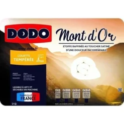 DODO Couette Tempérée Mont D´Or - 200 X 200 Cm -TODAY || DODO || Vision Soldes Boutique dodo couette temperee mont d or 200 x 200 cm 3307413282724 426354
