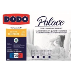 DODO Couette Tempérée Palace - 240 X 260 Cm - Blanc -TODAY || DODO || Vision Soldes Boutique dodo couette temperee palace 240 x 260 cm blanc 3307410003384 426295