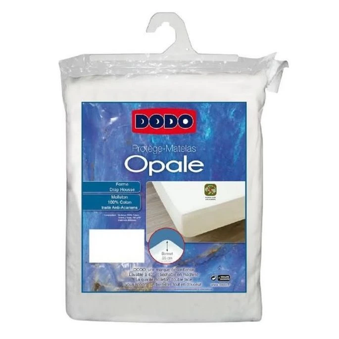 DODO Protege-matelas Opale 180x200 Cm En Forme De Drap Housse 1 DODO Protege-matelas Opale 180x200 Cm En Forme De Drap Housse