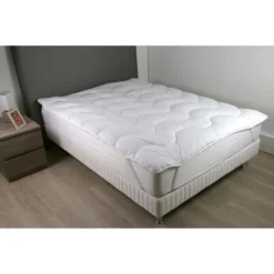 DODO Surmatelas 90 X 190 - Polyester Fibre Haute Technologie - Moelleux - CONTRY