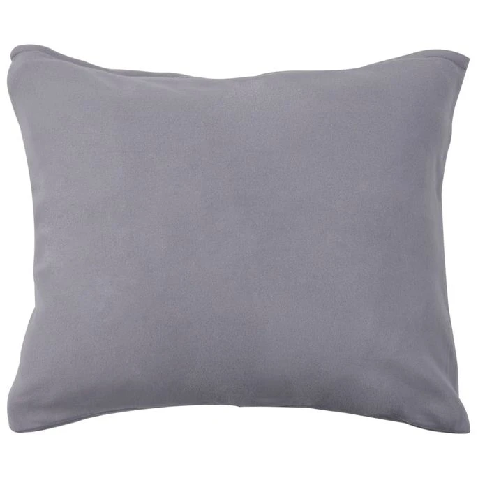 Ensemble De Literie 4 Pcs Molleton Gris 140x200/60x70 Cm 3 Ensemble De Literie 4 Pcs Molleton Gris 140x200/60x70 Cm – Image 3