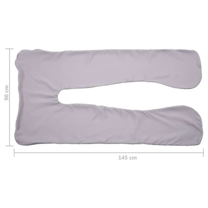 Housse De Coussin De Grossesse En Forme De U 90x145 Cm 5 Housse De Coussin De Grossesse En Forme De U 90x145 Cm – Image 5