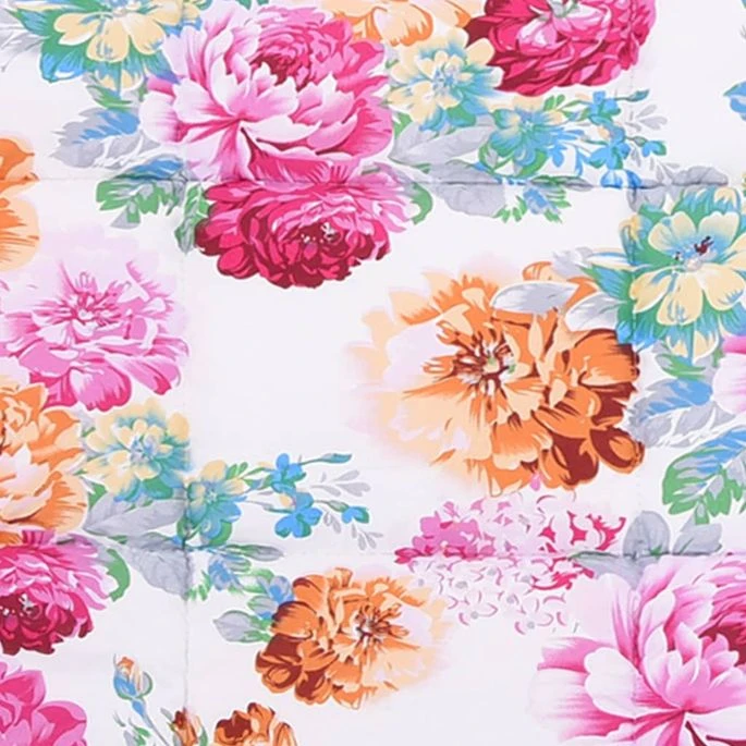 Jeu De Couette 3 Pcs Tissu à Motif 200x200/60x70 Cm 3 Jeu De Couette 3 Pcs Tissu à Motif 200x200/60x70 Cm – Image 3