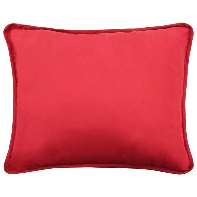 Jeu De Couette 3 Pcs Tissu Bordeaux 240x220/60x70 Cm 4 Jeu De Couette 3 Pcs Tissu Bordeaux 240x220/60x70 Cm – Image 4