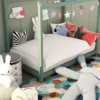 Jeu De Couette D'hiver Pour Enfant 2pcs Blanc 120x150cm/40x60cm