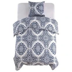 TODAY || DODO || Vision Soldes Boutique 16 Jeu De Housse De Couette Classique Bleu 135x200/80x80 Cm