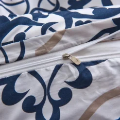 Jeu De Housse De Couette Classique Bleu 135x200/80x80 Cm 5 Jeu De Housse De Couette Classique Bleu 135x200/80x80 Cm -TODAY || DODO || Vision Soldes Boutique jeu de housse de couette classique bleu 135x200 80x80 cm 8718475608516 586777