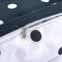 Jeu De Housse De Couette Motif à Pois 140x220/60x70 Cm 6 Jeu De Housse De Couette Motif à Pois 140x220/60x70 Cm -TODAY || DODO || Vision Soldes Boutique jeu de housse de couette motif a pois 140x220 60x70 cm 8718475595175 648657