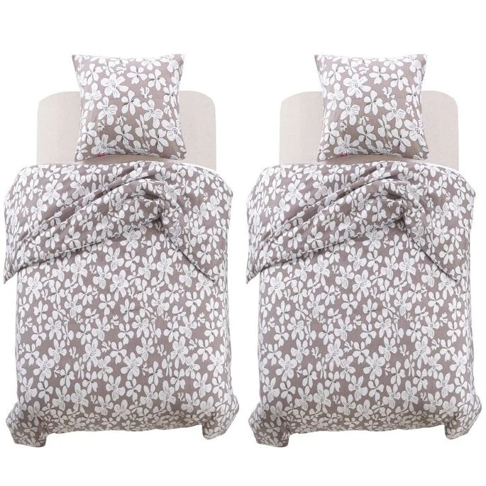 Jeu De Housse De Couette Motif Floral 155x220/80x80 Cm 1 Jeu De Housse De Couette Motif Floral 155x220/80x80 Cm