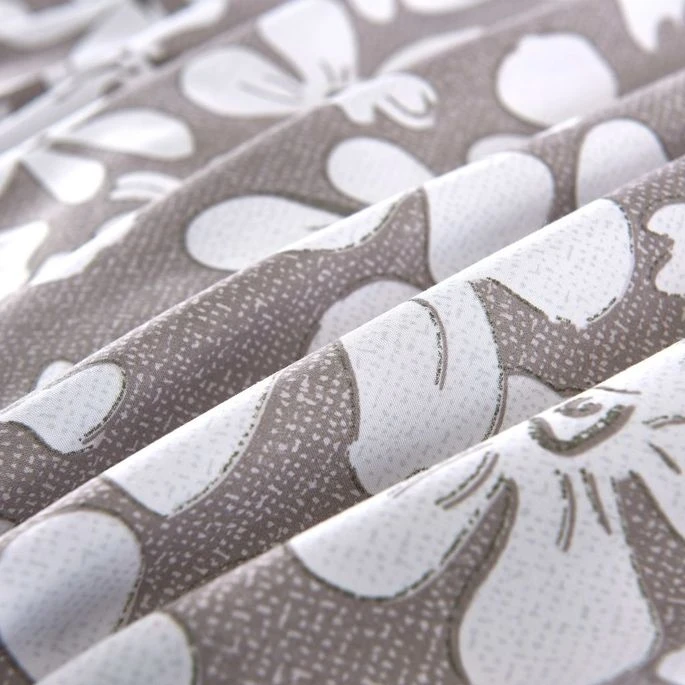 Jeu De Housse De Couette Motif Floral 155x220/80x80 Cm 2 Jeu De Housse De Couette Motif Floral 155x220/80x80 Cm – Image 2