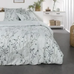 Parure De Lit - Sunhine 7.49 - 220 X 240 Cm - 100% Coton - Imprimé Floral - TODAY