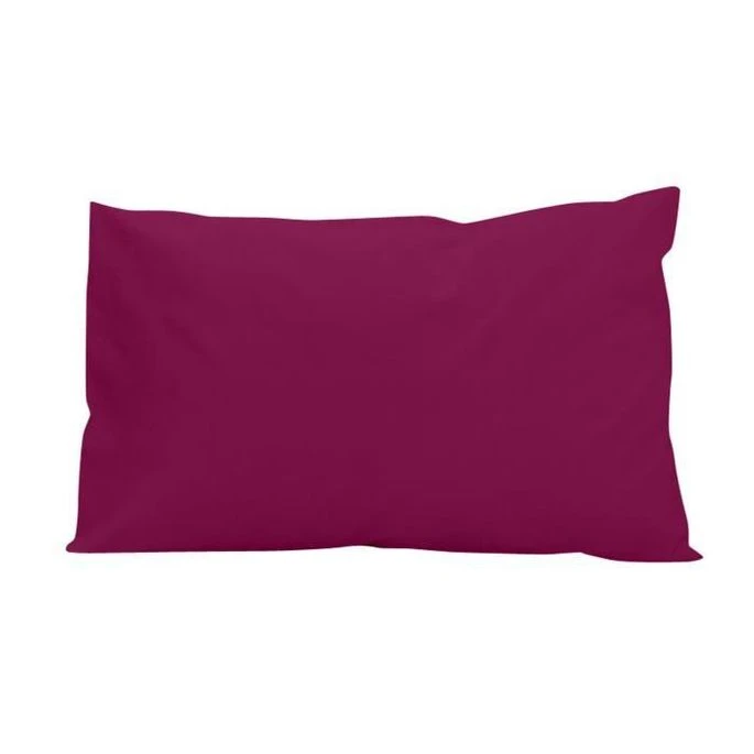 SOLEIL D'OCRE Lot De 2 Taies D'oreiller 100% Coton 50x75 Cm Cassis 1 SOLEIL D'OCRE Lot De 2 Taies D'oreiller 100% Coton 50x75 Cm Cassis