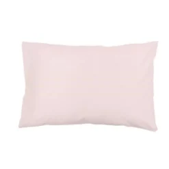 SOLEIL D'OCRE Lot De 2 Taies D'oreiller 100% Coton 50x75 Cm Rose