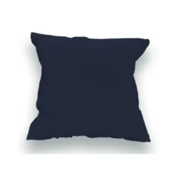 SOLEIL D'OCRE Lot De 2 Taies D'oreiller 100% Coton 65x65 Cm Bleu Marine