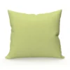 SOLEIL D'OCRE Lot De 2 Taies D'oreiller 65x65 Cm En Coton Uni 57 Fils - Vert