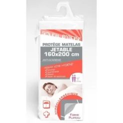 SOLEIL D'OCRE Protege Matelas Jetable - 160x200 Cm
