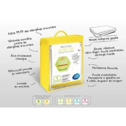 SWEETNIGHT Rénove Matelas ALLERGOSTOP 180x200 Cm, Housse Intégrale, Anti-acariens Et Anti-punaises De Lit -TODAY || DODO || Vision Soldes Boutique sweetnight renove matelas allergostop 180x200 cm housse integrale anti acariens et anti punaises de lit 3377720102459 514002