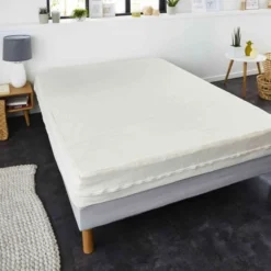 SWEETNIGHT Rénove-matelas ANDREA 160x200 Cm - Blanc