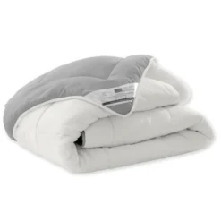 TODAY Couette Légere Bicolore 220x240cm Chantilly / Zinc