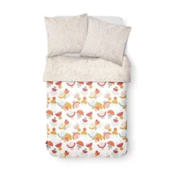 TODAY Parure De Lit 2 Personnes - 220 X 240 Cm - Imprimé Orange Graphique CRAZY Luce -TODAY || DODO || Vision Soldes Boutique today parure de lit 2 personnes 220 x 240 cm imprime orange graphique crazy luce 3574641054519 599937