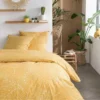 TODAY Parure De Lit SUNSHINE 5.59 - 2 Personnes - 220 X 240 Cm Coton - Imprimé Jaune Floral TODAY