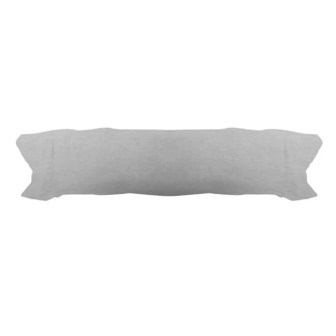 TODAY Taie De Traversin 100% Coton - 45x185 Cm - Zinc 1 TODAY Taie De Traversin 100% Coton - 45x185 Cm - Zinc